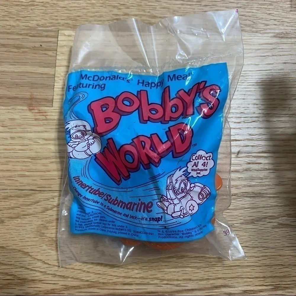 Bobby’s World Vintage Toy NWT McDonald’s Submarine